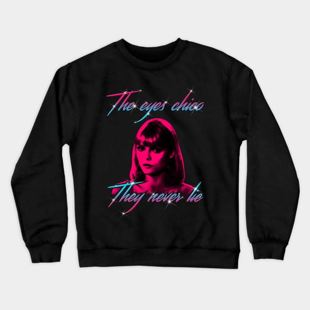 The eyes chico they never lie Crewneck Sweatshirt by Bomdesignz